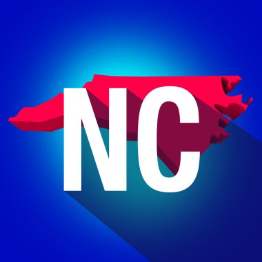 Kuzey Carolina Nc harfler