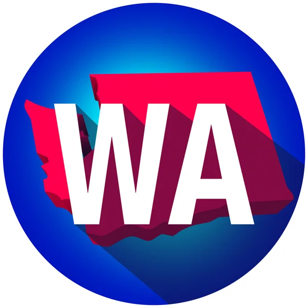 Washington WA Cartas — Foto de Stock