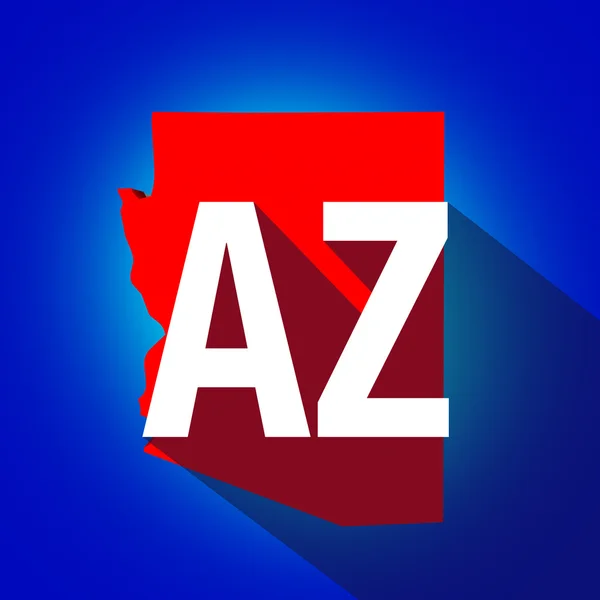 Arizona AZ Cartas — Foto de Stock