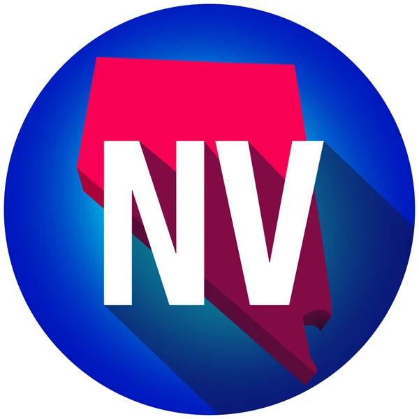 Nevada NV Cartas — Foto de Stock