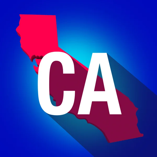 Cartas da CA California — Fotografia de Stock