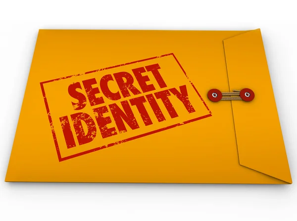 Secret Identity Classified — Stock fotografie