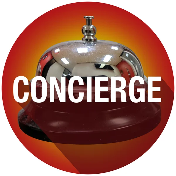 Concierge Bell Word — Stockfoto