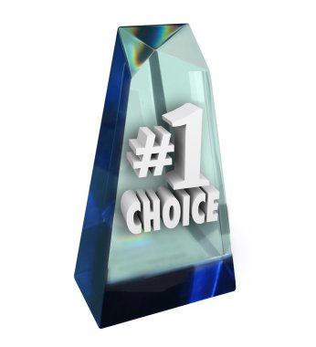 Number One 1 Choice Award clipart