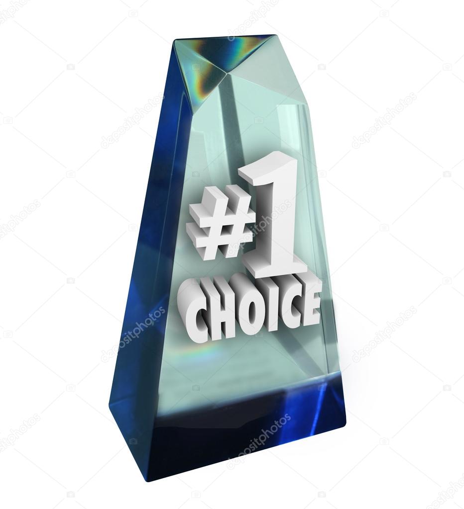 Number One 1 Choice Award
