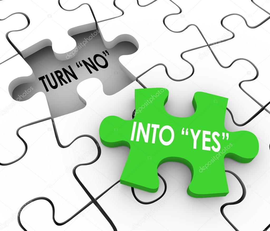 Turn No Into Yes Puzzle