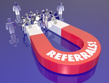 Referrals Magnet, New Customers clipart