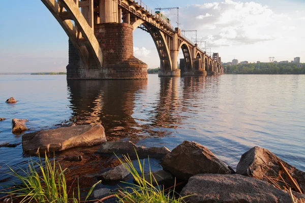 Gamla järnvägsbron — Stockfoto