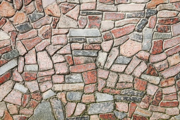 Τοίχο που ευθυγραμμίζεται με πέτρα — Φωτογραφία Αρχείου