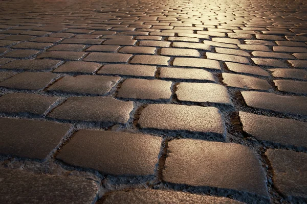 Eski kaldırım yakın çekim