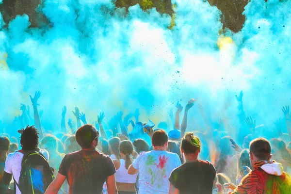 Festival dei colori evento divertente — Foto Stock