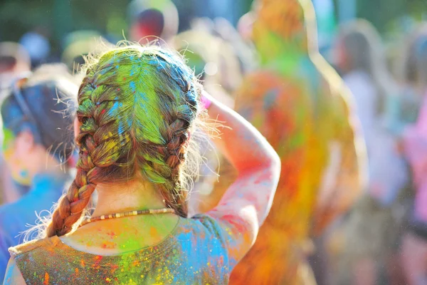 Festival dei colori evento divertente — Foto Stock