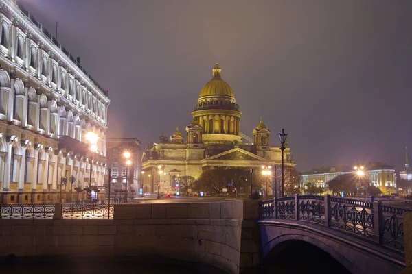 St.Petersburg, náměstí svatého Izáka — Stock fotografie