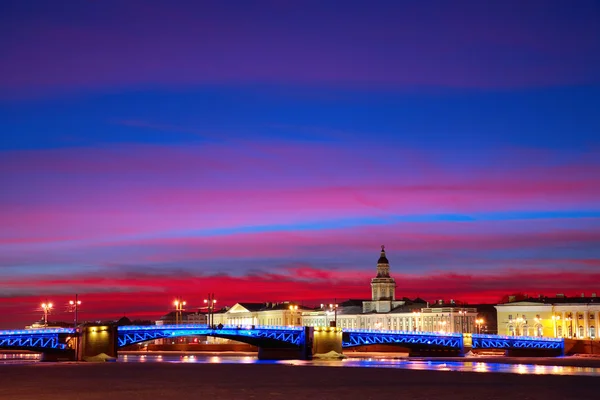 St. Petersburg, dusk — Stok fotoğraf