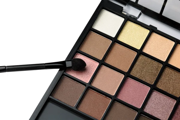 Eye shadows palette — Stock Photo, Image