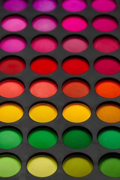Eye shadows palette — Stock Photo, Image