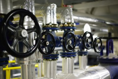 Industrial valves clipart