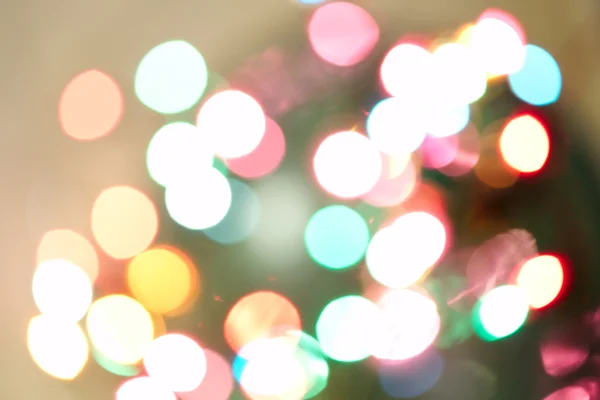 Luces desenfocadas con modificador bokeh —  Fotos de Stock