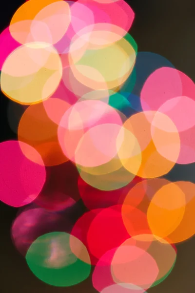 Luces desenfocadas con modificador bokeh —  Fotos de Stock