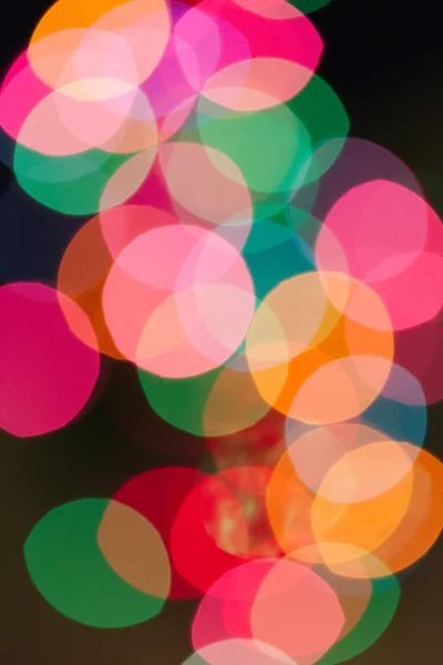 Luces desenfocadas con modificador bokeh —  Fotos de Stock