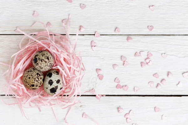 Quail eggs — Stock Photo, Image