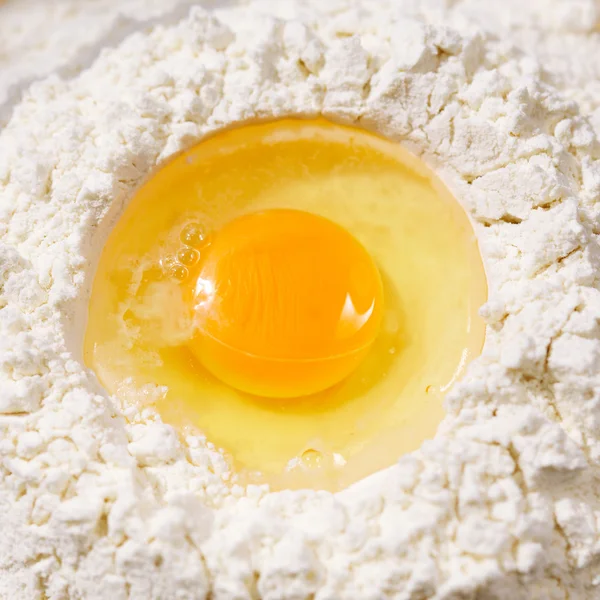 Yolk closeup — Stock Photo, Image