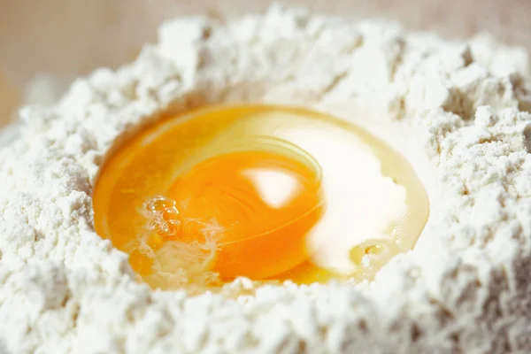 Yolk closeup — Stock Photo, Image