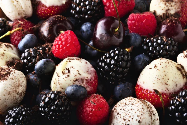 Fresh berries cake — Stock Photo, Image