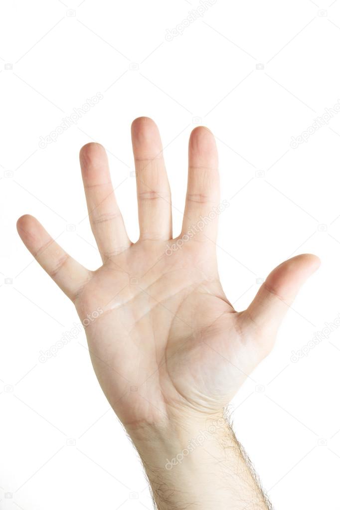 Human hand gesture