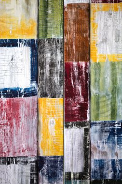 Arka plan boyalı soyut fırça