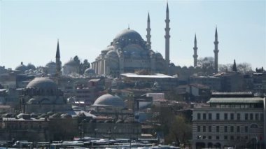Istanbul içi sokak trafik