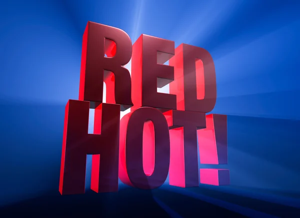 Red Hot! — Stock fotografie