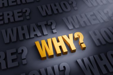 Focus On Asking Why? clipart