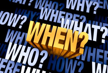 The Important Question Is 'When?'