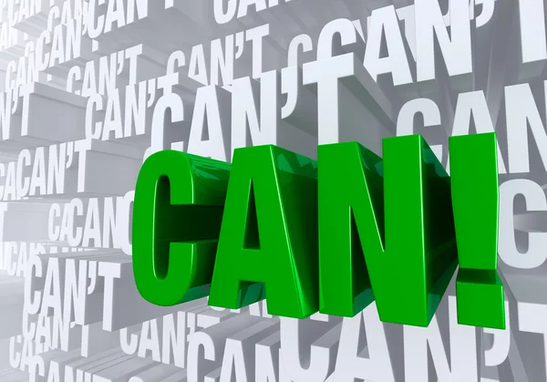 "Can "Leaves" Can 't "Behind — Foto de Stock