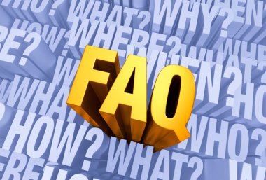 Many Questions, One FAQ clipart