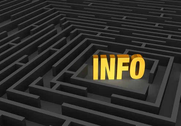 Information Maze — Stock Photo, Image