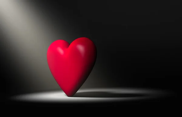 Смелое сердце — стоковое фото