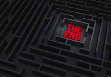 Reaching The End clipart