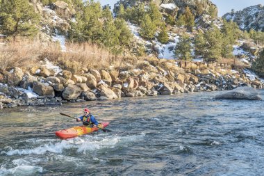 kürek çekmeye whitewater kayık