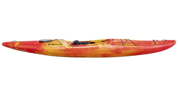 Crossover kayak whitewater isolato — Foto Stock