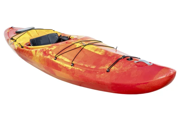 Kayak de aguas bravas cruzado aislado —  Fotos de Stock