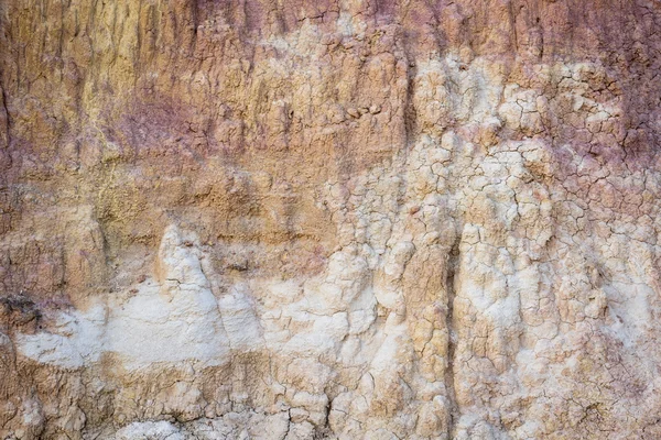 Färgglada lera erosion bakgrund — Stockfoto