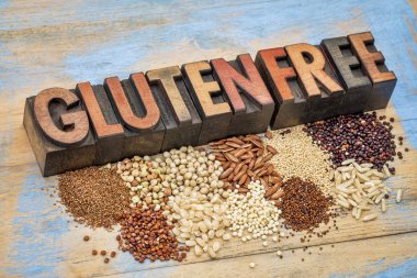 gluten free Hububat ve tipografi