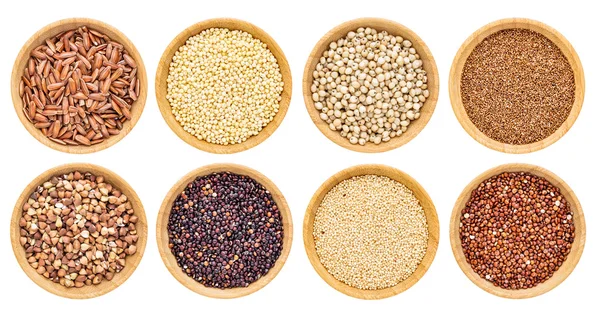 Raccolta di cereali senza glutine — Foto Stock
