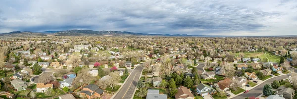 Fort Collins hava Panoraması — Stok fotoğraf