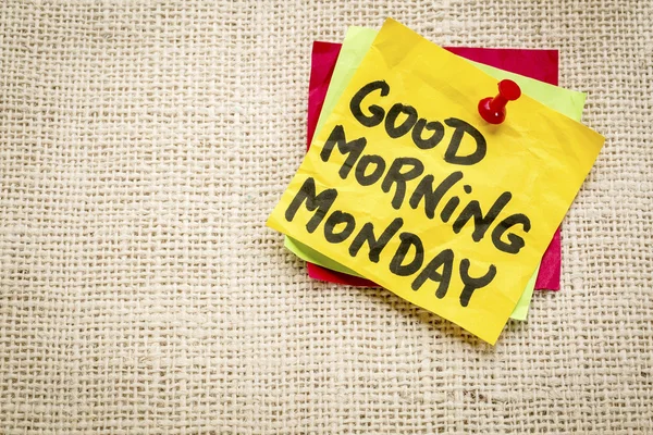 Good morning Monday — Stock Photo, Image