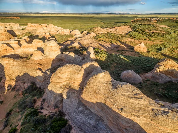 Пісок крик національного природного Орієнтир — стокове фото