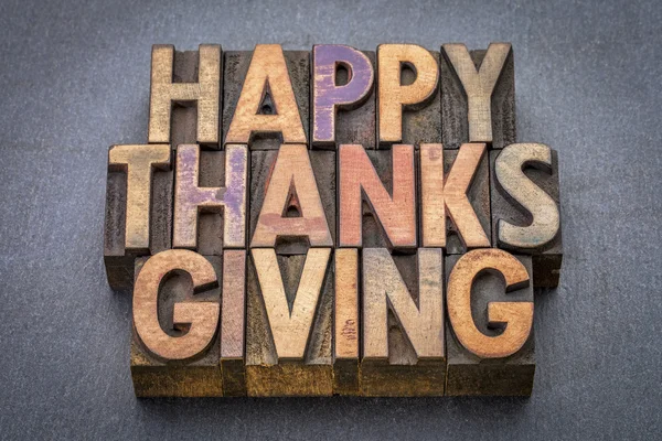 Happy Thanksgiving greeting card — Stock Photo, Image