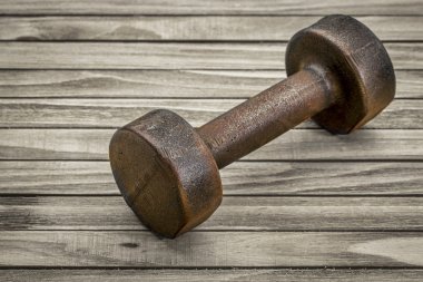 Vintage demir halter